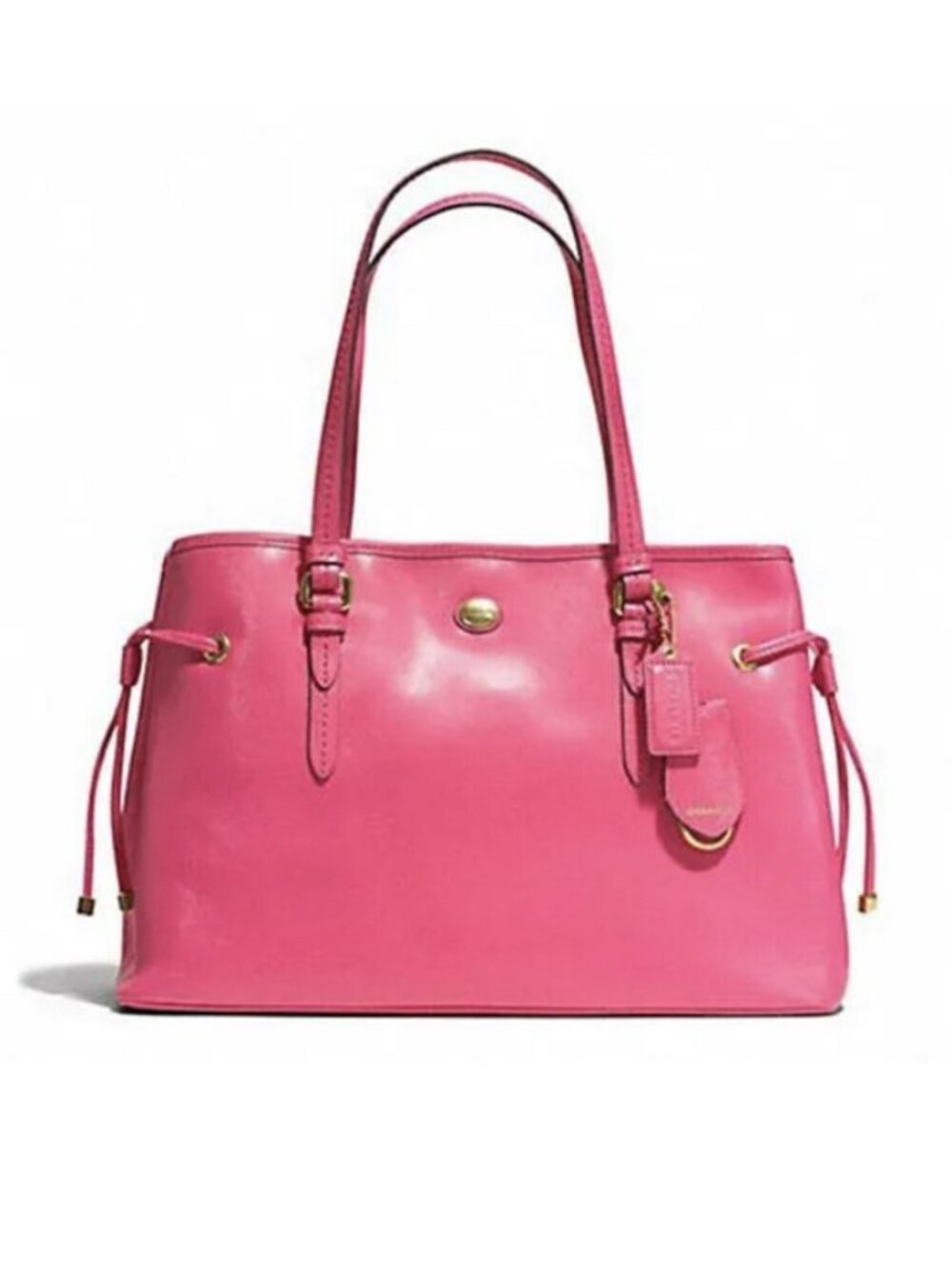 Euc Coach Peyton Drawstring Tote Bag Purse